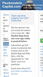 Mobile Screenshot of fleckensteincapital.com